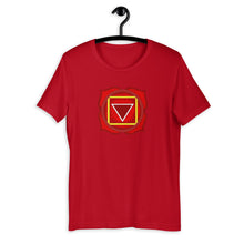 Load image into Gallery viewer, Root Chakra Energizer T-Shirt For Grounding, Foundation And Growth