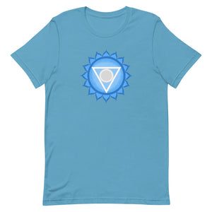 Throat Chakra Energizer T-Shirt For Expression & Communication