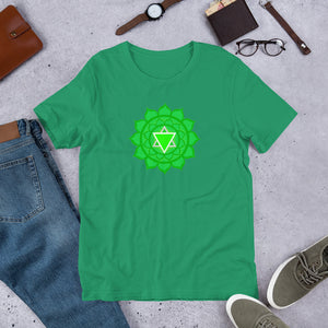 Heart Chakra Energizer T-Shirt For Unconditional Love & Relationships