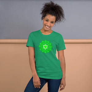 Heart Chakra Energizer T-Shirt For Unconditional Love & Relationships